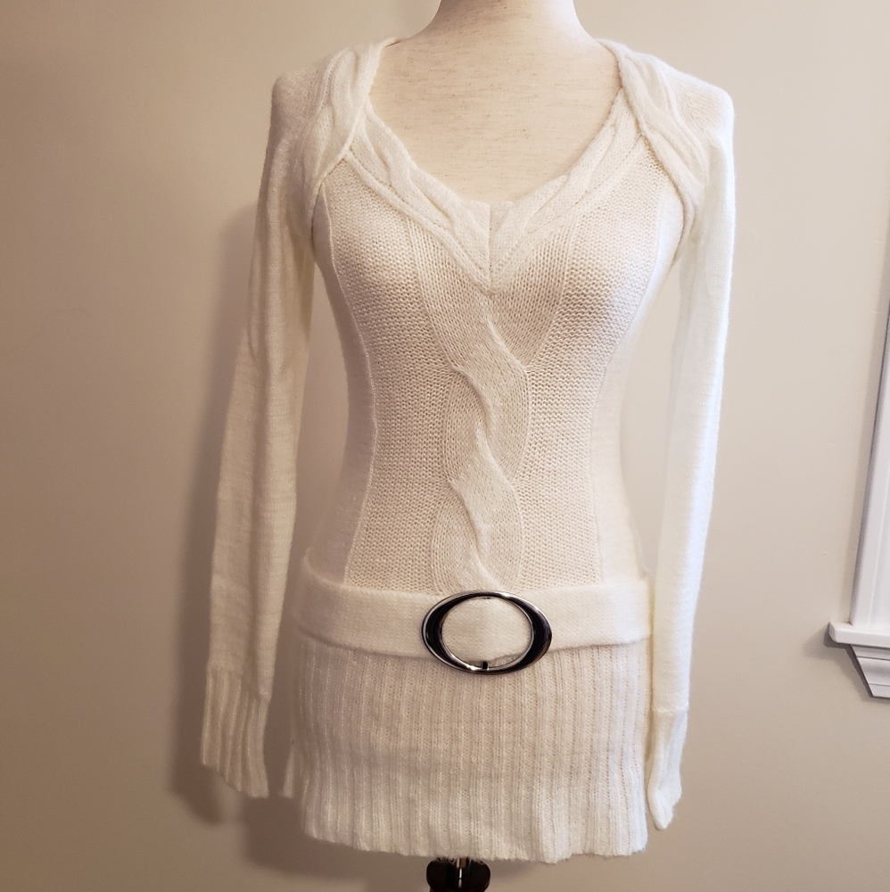 G by Guess Milk White Sweater